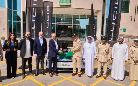 Lucid Air Grand Touring joins Dubai Police Fleet of Tourist Security Patrols