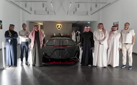 Automobili Lamborghini celebrates Lamborghini’s 60th Anniversary in Saudi Arabia