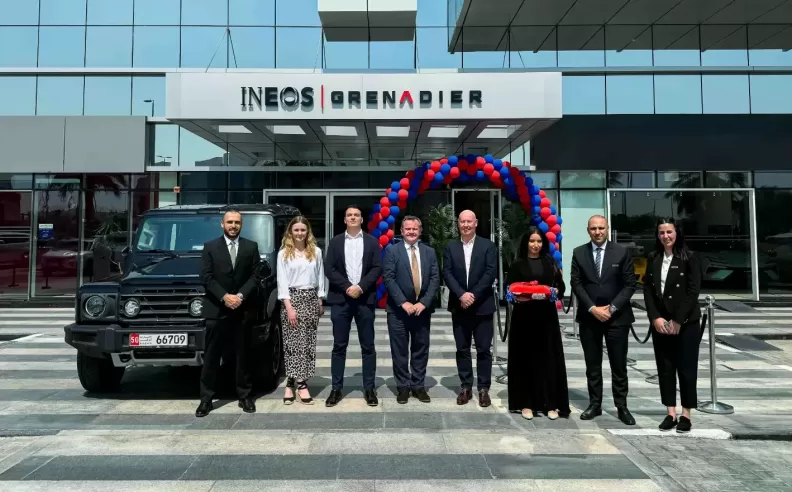 ADAMAS MOTORS CELEBRATES THE OPENING OF THE NEW INEOS GRENADIER SHOWROOM IN ABU DHABI