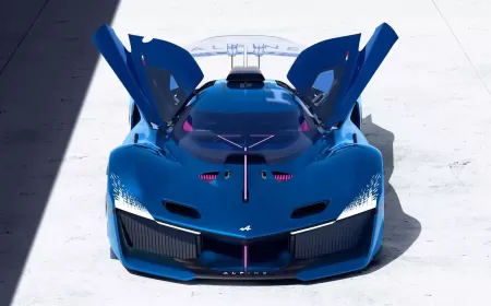 Alpine Supercar Showcases Hydrogen V-6 Engine