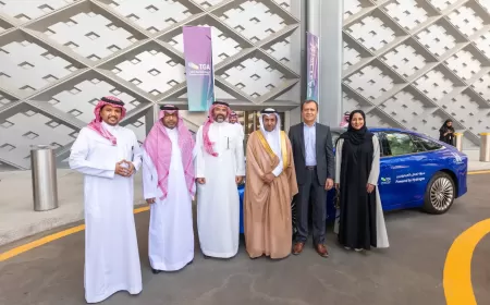 First Hydrogen-Powered Taxi Pilot Project Launched in KSA featuring Toyota Mirai