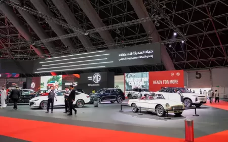 MG Motor Celebrates 100 Years with Three Global and Regional Model Launches at the Jeddah International Motor Show