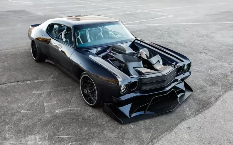 Twin-Turbo Chevelle Blends Classic Muscle with Modern Tech