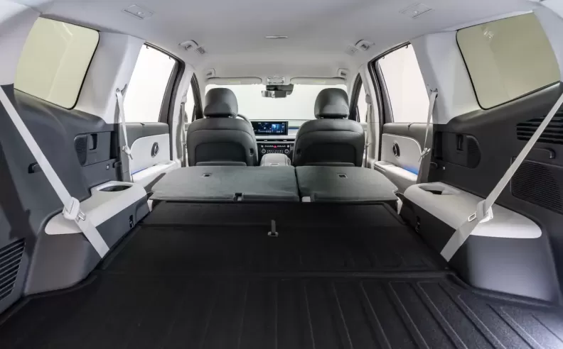 Serene, spacious interior provides an unparalleled EV experience