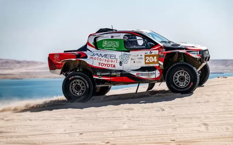 A Trailblazing Journey to Victory in the FIA Middle East Baja Cup