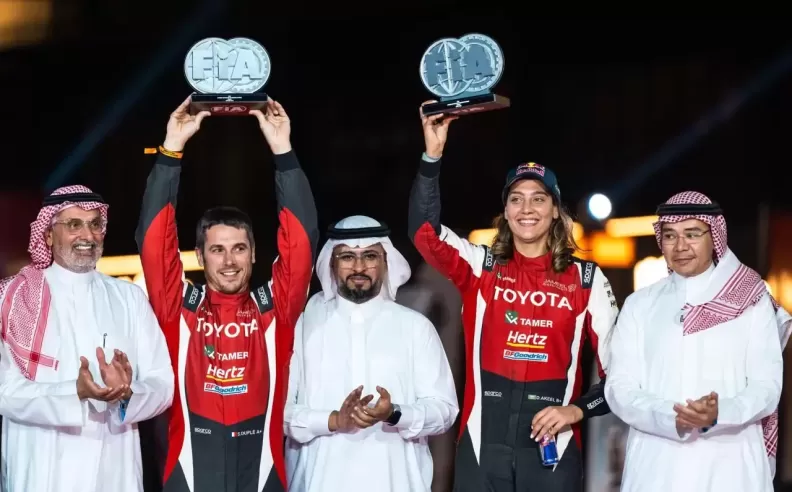 Dania Akeel Makes History Champion of the FIA Middle East Baja Cup 2024