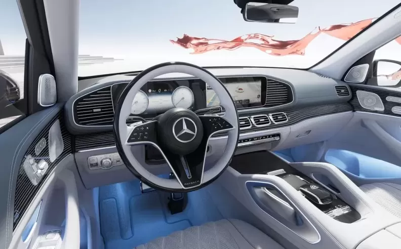 Luxurious feel and overall comfort with the 2024 GLS-Class