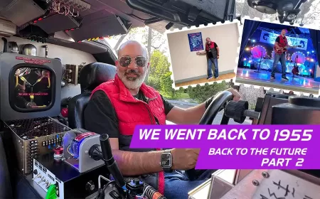 In video: Back to 1955 Reliving Back to the Future in Style