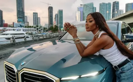 NAOMI CAMPBELL BECOMES CO-CREATOR FOR THE LAUNCH COMMUNICATION OF THE FIRST BMW XM