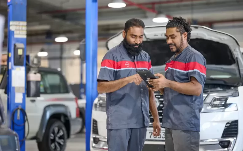 مبادرة المسعود للسيارات بخدمات ما بعد البيع لفرامل نيسان