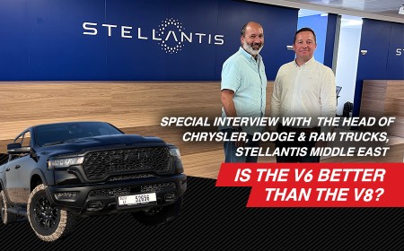 Is the new V6 Twin Turbo better than the V8? Special Interview with Mr. Stuart Laurie Head of Chrysler, Dodge & Ram Trucks, Stellantis Middle East