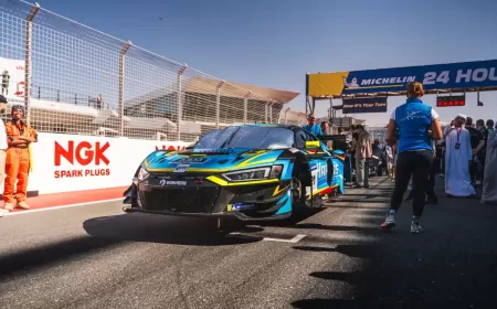 Audi Showcases Three New Icons at the 20th Michelin 24H Dubai Race 2025