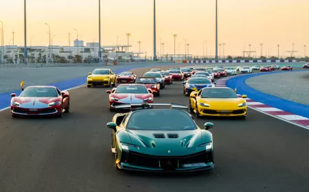 Qatar Hosts Round 2 of Passione Ferrari Club Challenge Middle East