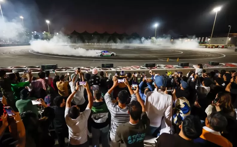 Thrilling Drift Action Returns to Yas Marina