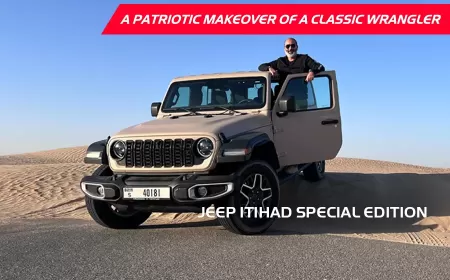 Jeep Itihad Special Edition: A Patriotic Makeover of a Classic Wrangler