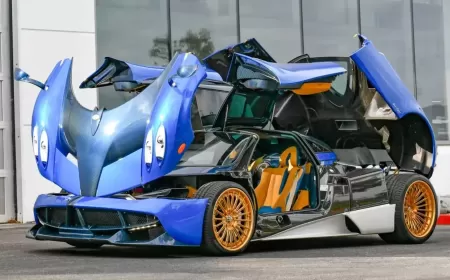 Pagani Huayra Oceano Pacifico: A One of a Kind Masterpiece Up for Auction