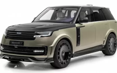 New Land Rover Range Rover Gets Carbon Trim With Mansory Upgrade