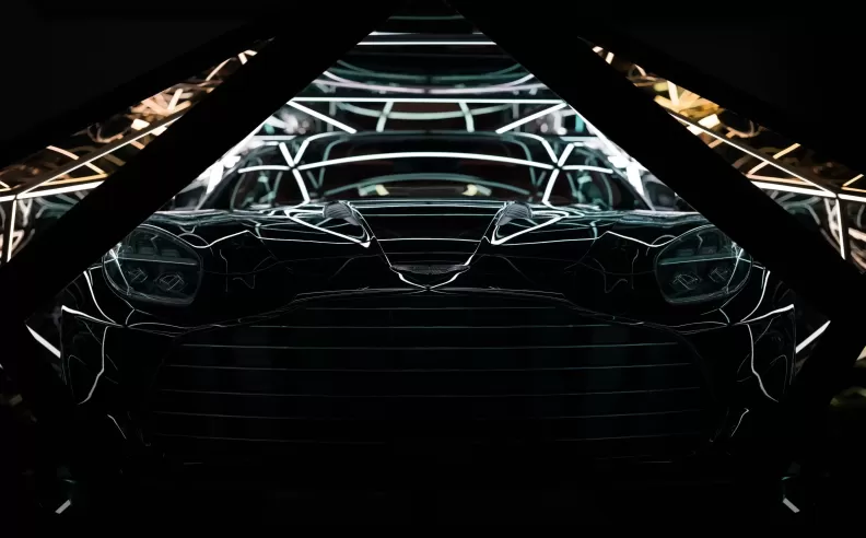 A Stunning Fusion of Automotive Excellence and Contemporary Art