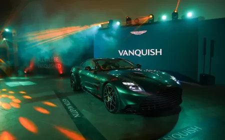 Aston Martin Vanquish Unveiled in Dubai