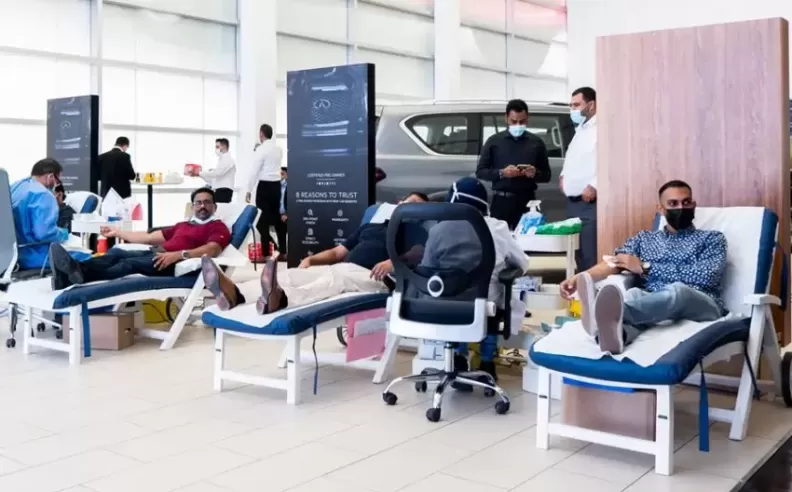 Arabian Automobiles Hosts Blood Donation Drive for Community