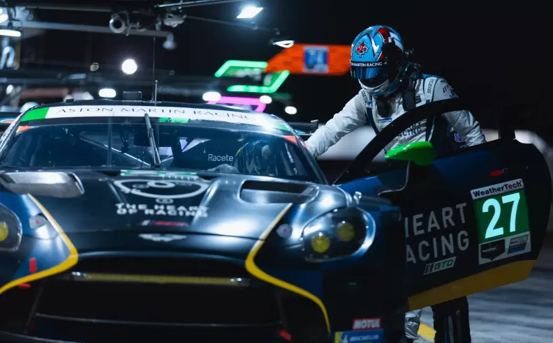 Aston Martin Vantage Secures Another GT Podium at Sebring