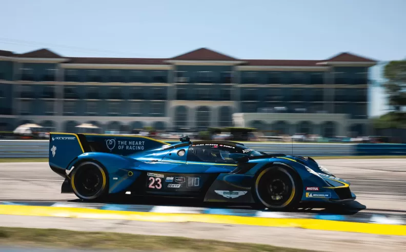 Aston Martin Valkyrie Impresses With Top 10 Finish at Sebring