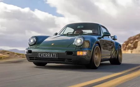Recharged Icon: Driving the All-Electric Everrati Porsche 911 RSR