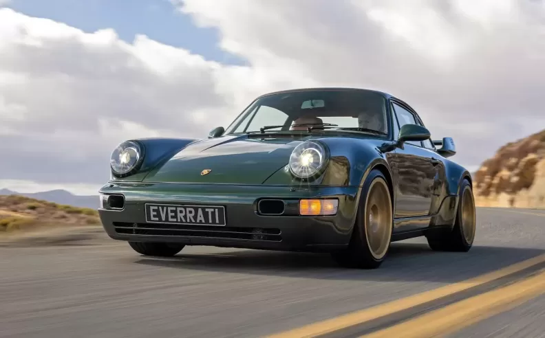 Recharged Icon: Driving the All-Electric Everrati Porsche 911 RSR
