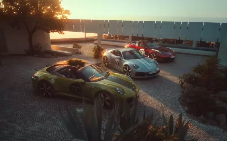 بورشه 911 سبيريت 70 الجديدة تعيد إحياء مقاعد 
