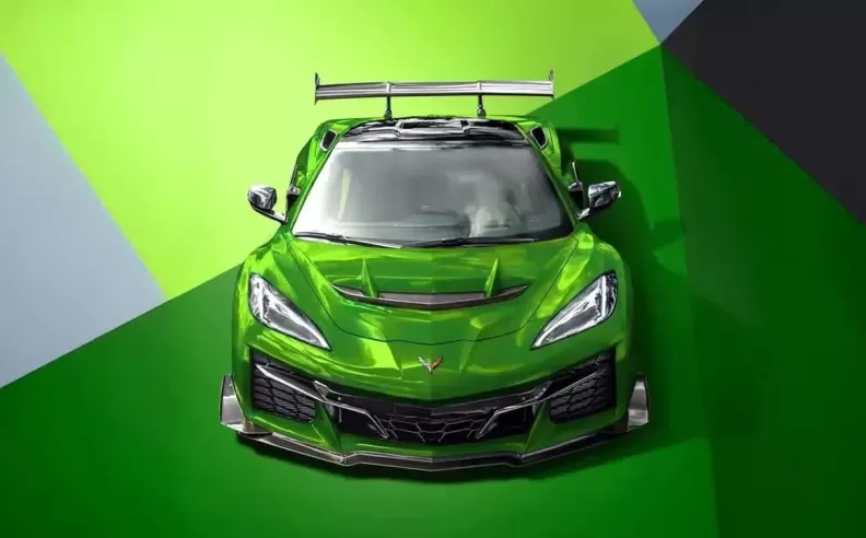 كورفيت C8 تتألق بلون أخضر جديد لعام 2026