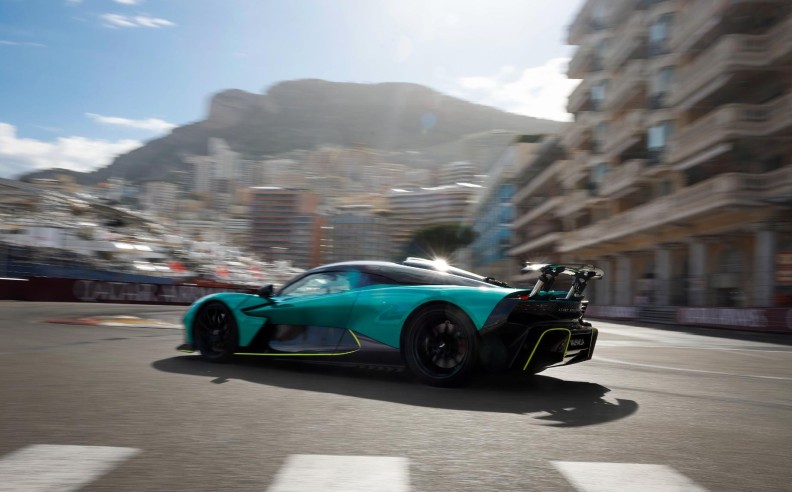 Valhalla unleashes its hybrid power on the streets of Monte Carlo with Fernando Alonso at the helm