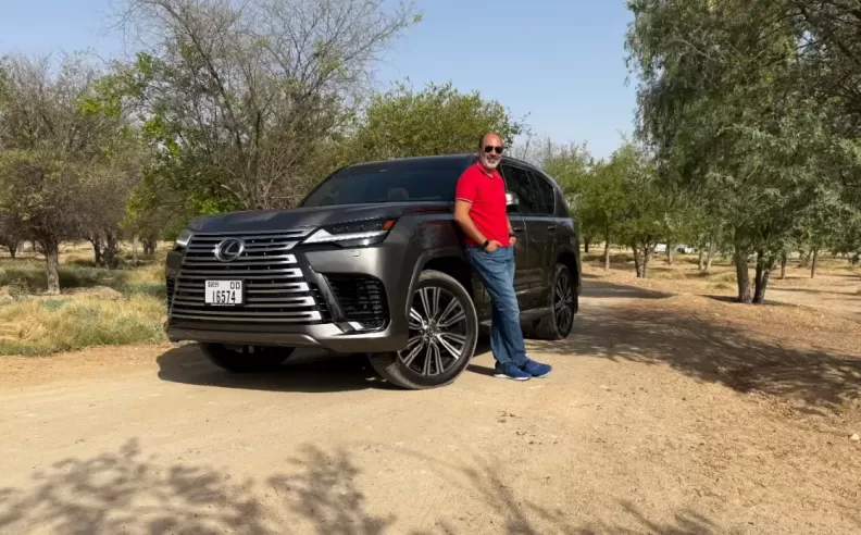 Behind the Wheel of the Lexus LX700h 2025