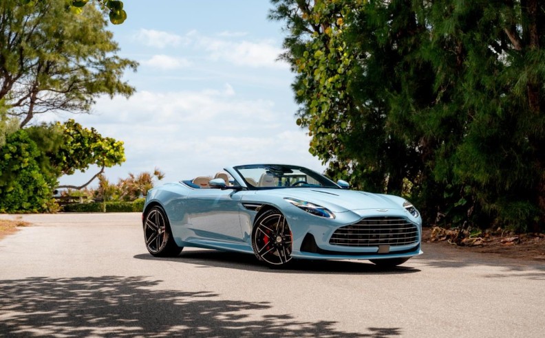 Q by Aston Martin unveils Palm Beach Edition DB12 Volante