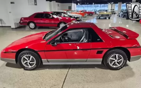 A Rare 1985 Pontiac Fiero Surfaces in Pristine Condition