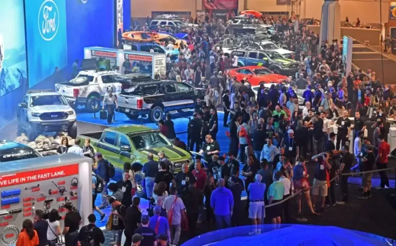 1.2 million square feet Motor show space