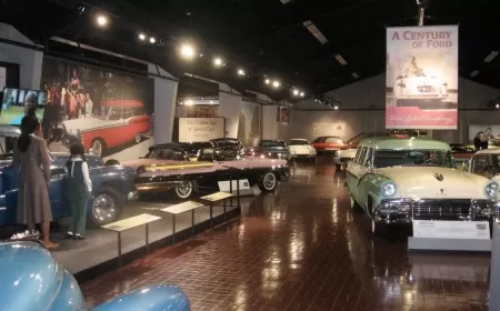 The biggest museum in North American: The Gilmore Car Museum