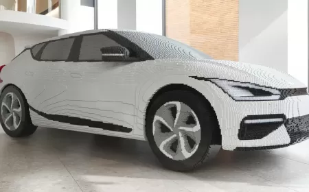 كيا تصنع مجسم كامل الحجم لسيارة EV6 الكهربائية من 350 ألف قطعة ليجو!