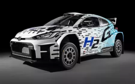 Toyota's Hydrogen Beast: GR Yaris H2 Roars into Rally Finland 2025
