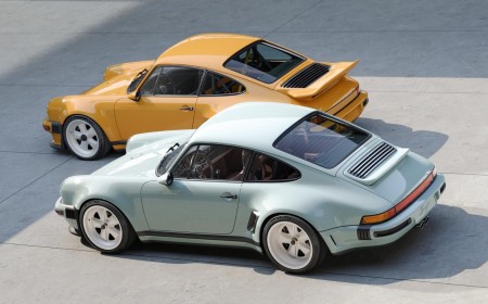 Global dynamic debut of the Porsche 911 Carrera Coupe Reimagined by Singer at Goodwood Festival of Speed