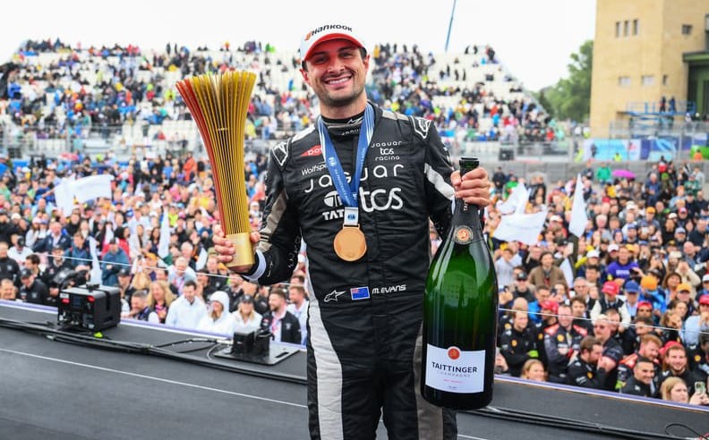 Mitch Evans Takes Commanding Victory for Jaguar Tcs Racing at the Berlin E-prix