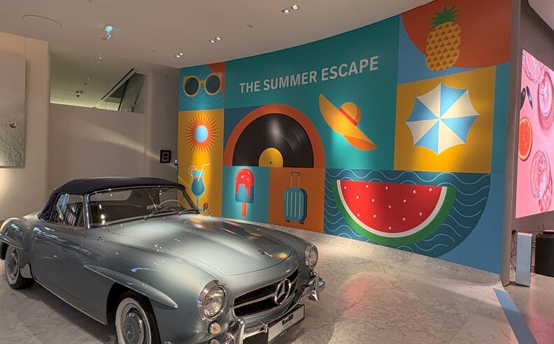 Cultural, gaming, and lifestyle events at Mercedes-Benz Brand Center