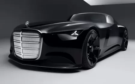Mercedes Vision Iconic Brings 1930s Glamour to the Future of Electric Coupes