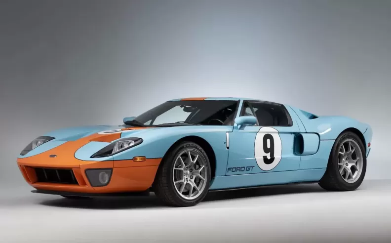 Ford GT Heritage Edition Heads to Auction with Gulf Racing Colors and Rare History
