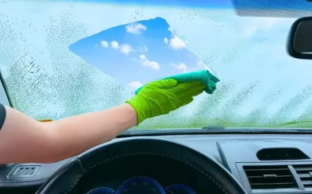 كيفية تنظيف زجاج السيارة دون إتلافه: دليل شامل للسيارات الحديثة