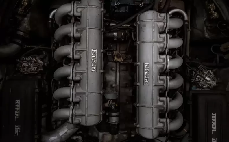 Engine Power Unleashed in a 1983 Ferrari