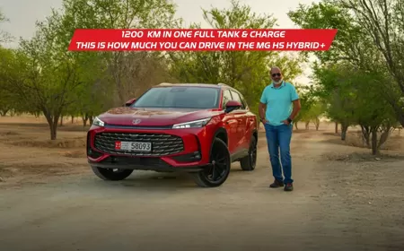 MG HS Hybrid Plus 2025 Driven in the UAE: A Fresh Blend of Power and Polish