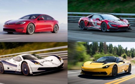 Fastest Electric Cars in the UAE 2025 with Insane Top Speeds