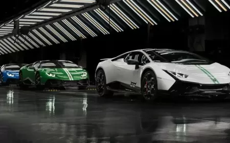 Three Limited Lambo Huracans Will Celebrate 60th Anniversary In Milan