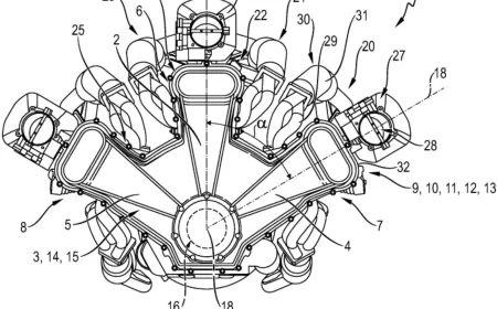 Porsche’s Wild New W 18 Engine Patent Could Redefine Combustion Power