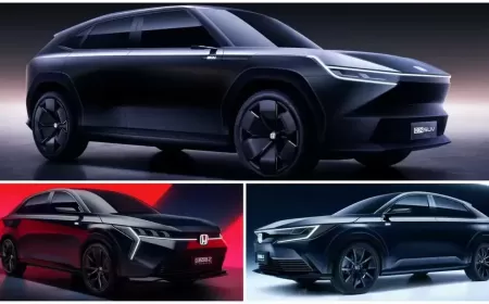 Honda Previews Three New Electric SUVs Launching In China In 2024